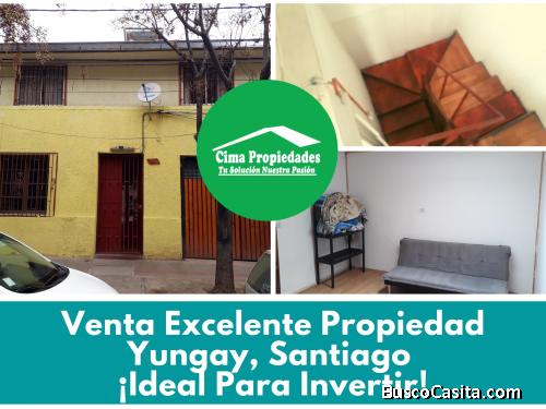 Oportunidad de Inversión Casa 10 D Yungay Santiago