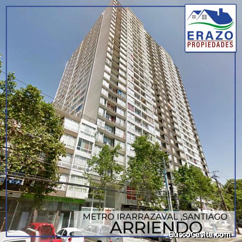 Departamento en Metro Irarrázaval, Santiago