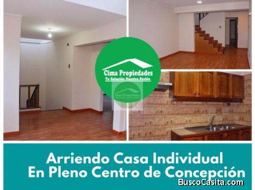 Arriendo Casa con Estacionamiento, Concepción.