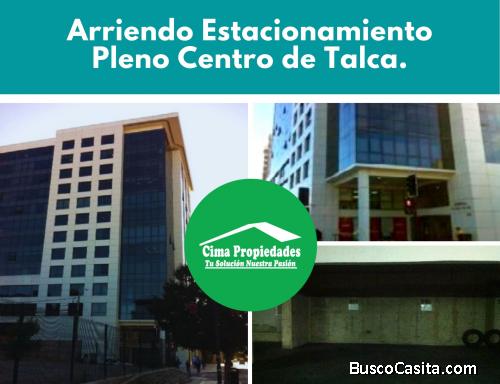Arriendo Estacionamiento, Centro de Talca