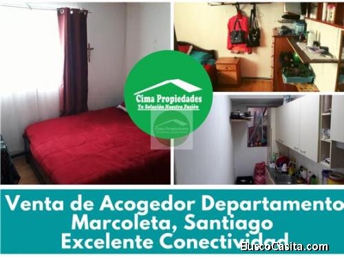 Departamento en Venta en Marcoleta, Santiago.