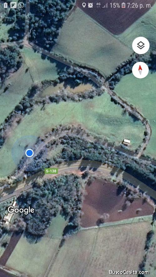 Terreno 6000m2, fértil y con carretera, tranapuente.