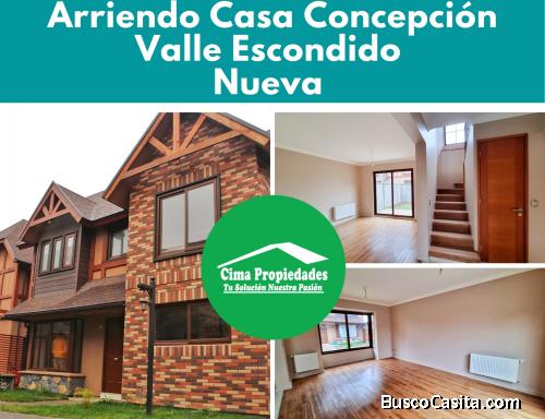 Arriendo Casa Concepción 100% Segura 100% Privada 