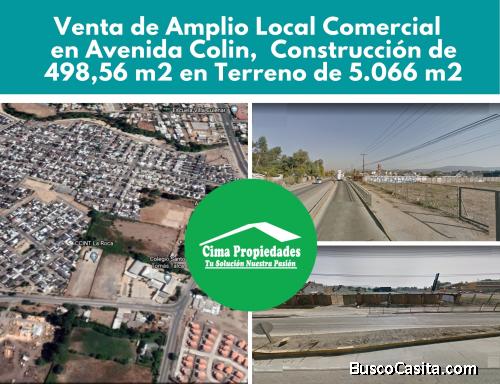 Avenida Colin Norte, 498m2 construidos 5066m2 total