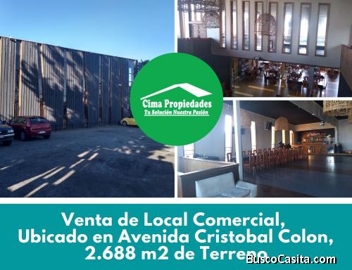 Local Colon, 2.688 m2 terreno, 918 m2 construidos