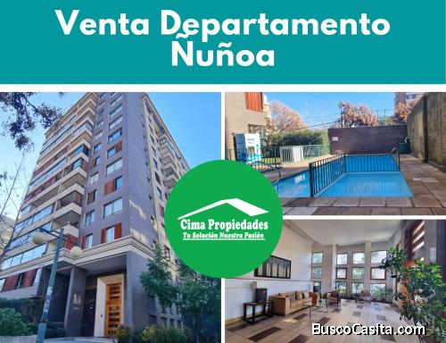 Venta Asoleado Departamento Ñuñoa, con Estacionamiento