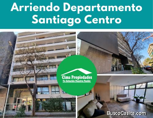 Arriendo Departamento equipado Santiago Centro