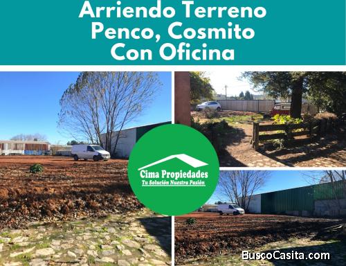 Terreno de 3.150 m2, con oficinas y cuidador.