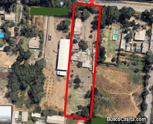 OPORTUNIDAD, céntrico terreno muy cercano a la Municipalidad