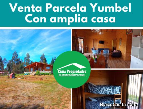 Bonita Parcela con Amplia Casa, Piscina y Cabaña