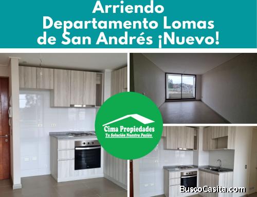 Departamento ¡Nuevo! En Lomas de San Andrés