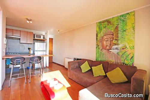 Departamento frente a Parque Forestal