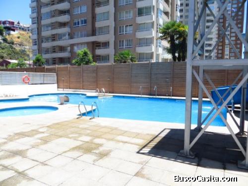 Año Nuevo y Verano 2023 arriendo diario Departamento 3 dormitorios amoblado  Centro Viña del Mar