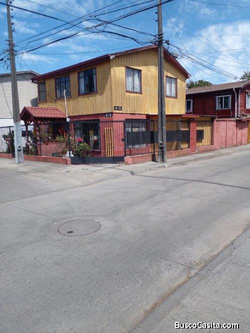 Se vende propiedad de esquina 200mts2 ,excelente plusvalia,sector medio camino talcahuano