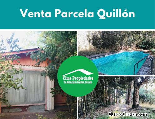 Venta parcela en Quillón, excelente conectividad 