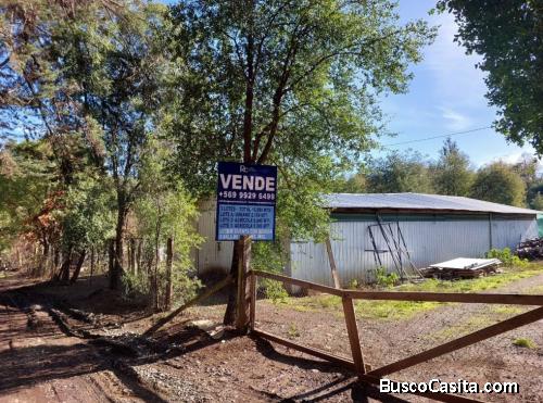 Lote en Ercilla, Región de La Araucanía, a pasos del centro.