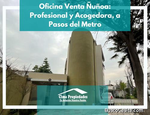 ¡Imperdible! Oficina 1 privado, recepción, bodega, Metro Villa Frei Acceso Controlado