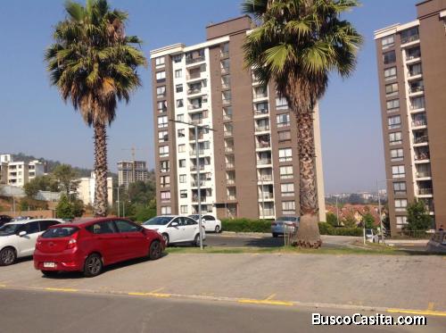 Departamento en Codominio Paso Hondo Quilpue, frente a USM