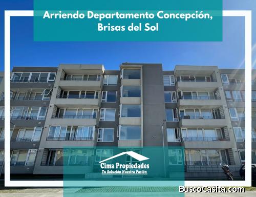 Departamento en Arriendo Brisas del Sol, con estacionamiento