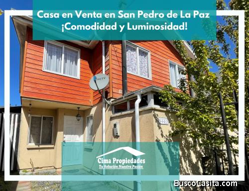 ¡Entrega Inmediata! Casa San Pedro de la Paz, Seguridad y Comodidad