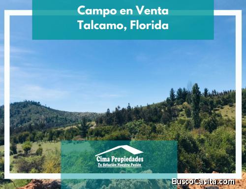¡Ideal para Parcelas de Agrado! Campo Agrícola, Talcamo Florida 