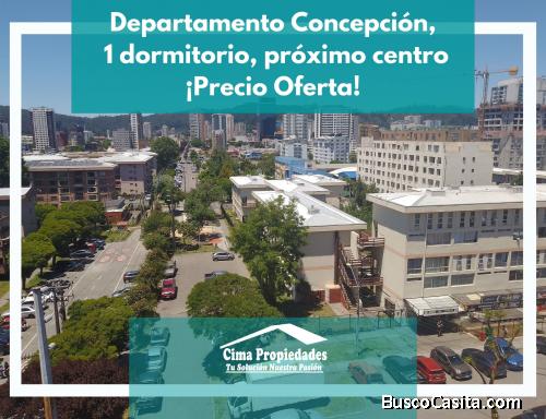 Ocasión: Departamento Concepción, 1 dormitorio ¡Precio Oferta!