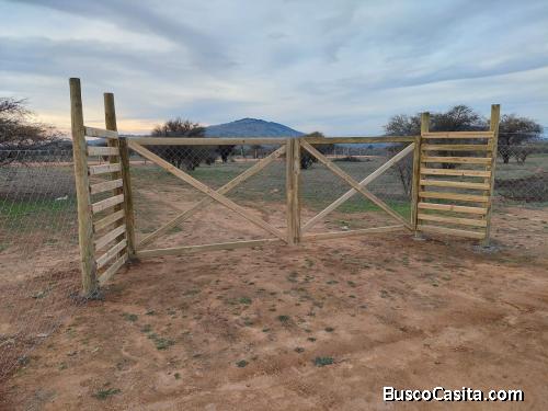 Parcela 5.000 m2 Marchihue plana y cercada