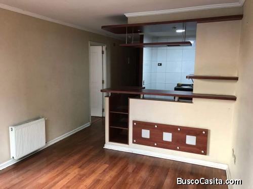 AMPLIO DEPTO. 1 DORM2 BAÑOS, 50 MTS2, METRO STA ANA