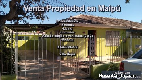 Venta casa en Maipù