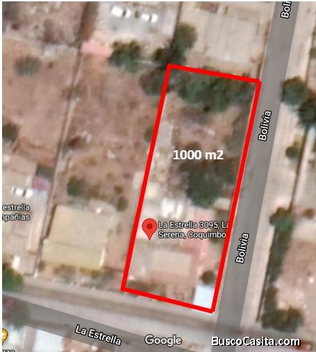 Inmenso terreno urbanizado de 1000m2 con casa grande