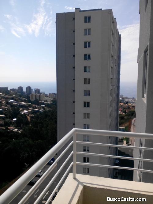 Arriendo Depto. 1D + 1B + Bodega en Viña del Mar (sin estacionamiento)