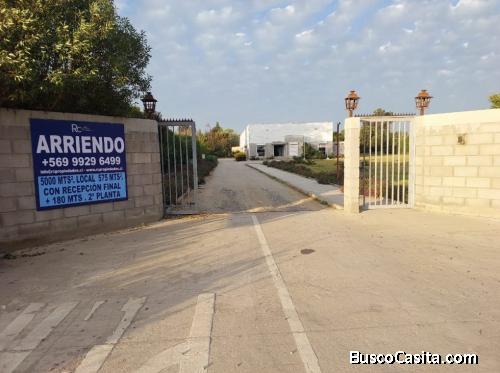 Arriendo comercial en Talagante.