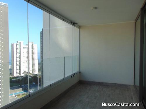 Cómodo dpto. tipo “Mariposa” con amplia terraza (Sector Montemar)