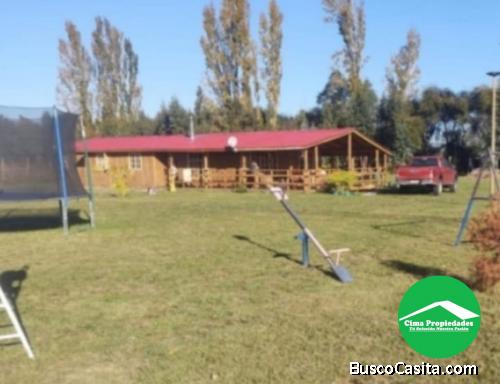 ¡Amoblada! Amplia casa en parcela con 5D2B en terreno de 5540 m², Cabrero