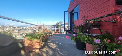 Vendo maravillosa Casa 2 pisos, 230,40 m2, Cerro Cárcel, Valparaíso 