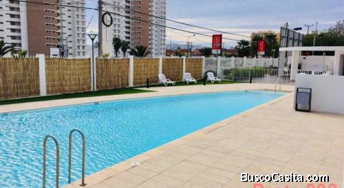 En venta departamento amoblado en La Herradura, Coquimbo