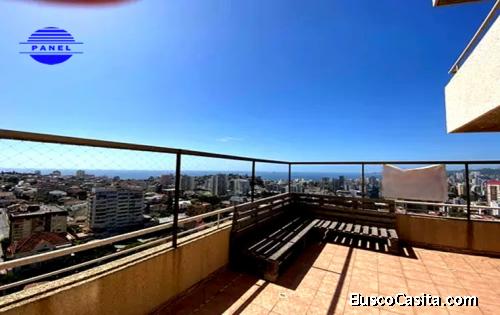 VD607 VENTA DEPARTAMENTO VILLANELO ALTO 2D 2B 1E 1BOD -  VIÑA DEL MAR