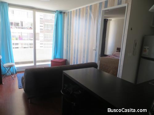 Dpto 2d-1b  amoblado  año corrido centro Viña del Mar $M485