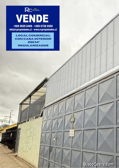 Cauquenes centro, venta de galpón y casa habitación.