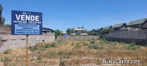 Paine, Avenida Del Villar, sitio urbano.