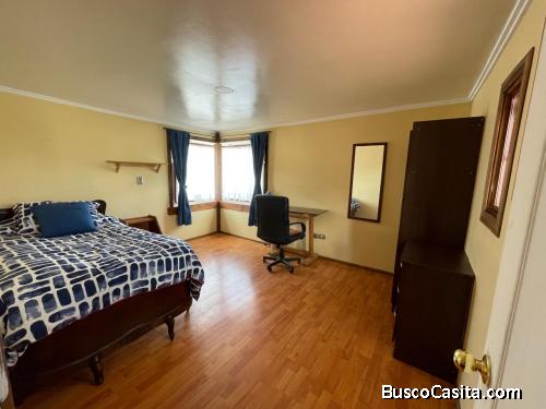 ARRIENDO PIEZA AMOBLADA EN EXCELENTE BARRIO DE TEMUCO (Incluye gastos comunes)