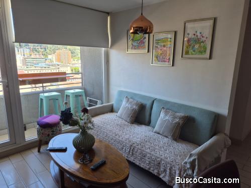 Maravilloso departamento Amoblado y Soleado de 2B 2D 