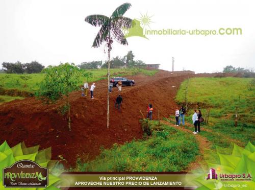  VENTA  DE QUINTAS  VACACIONALES  “ PROVVIDENZA” UN PARAISO ESCONDIDO RODEADO DE NATURALEZA LUGAR IDEAL PARA DESCANSAR-VACACIONAR Y VIVIR - ECUADOR