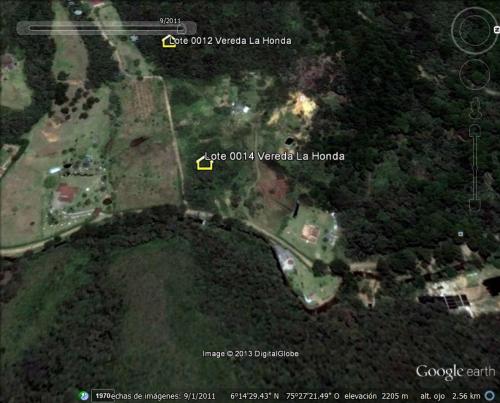 LOTE 0014 GUARNE VEREDA LA HONDA