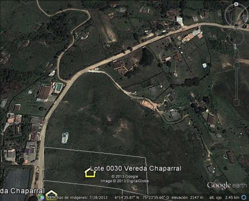 LOTE 0030 GUARNE  VEREDA CHAPARRAL