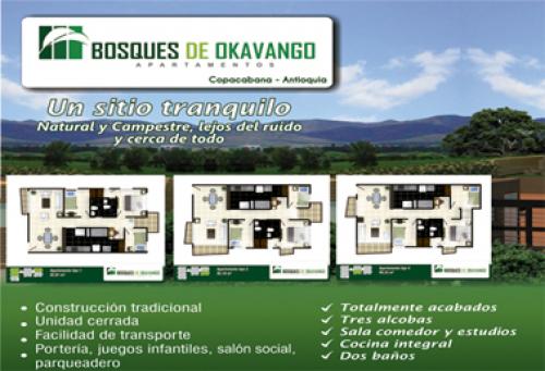 Se Vende Excelente   Apartamento  en    Copacabana (cosj955)	