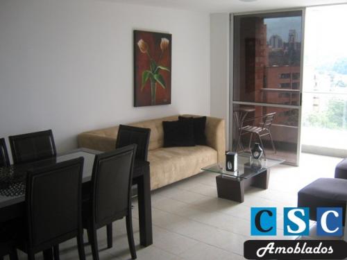 Alquiler apartamentos amoblados, Medellín, Cód. 5051