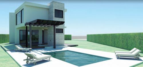 Casa campestre moderna, villavicencio. Conjunto cerrado