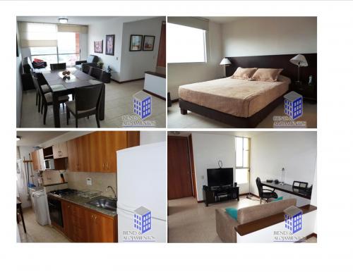 ALQUILER APARTAMENTO AMOBLADO EN EL POBLADO CÓDIGO 2004