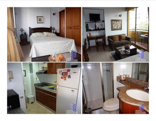 ALQUILER ESTUDIO AMOBLADO EN EL POBLADO CÓDIGO 2011